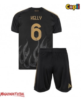 Juventus Lloyd Kelly #6 Echipament de Fotbal Replică 2026-27 Copii Treilea (+ Șorturi)